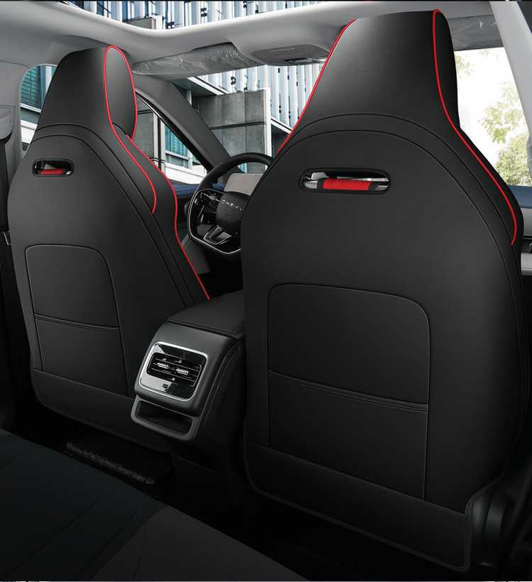 2025 New Model Fully Enclosed Leather Perforated Breathable Seat Covers for Chery Tiggo 5X High-Energy Edition