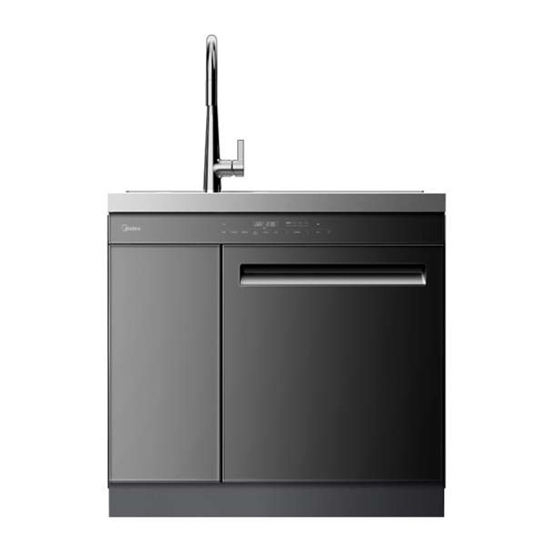Midea Integrated Sink Dishwasher Xh09Max Universal Spray 16 Sets Household Variable Frequency Layered Washing Four-Star Disinfection