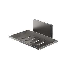 浴室肥皂盒沥水不锈钢免打孔香皂碟卫生间置物架壁挂式墙面碳钢