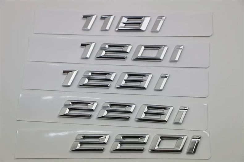 Suitable for 18-25 BMW 118i 120i 125i 128i 220i 225i 228i car logos and lettering