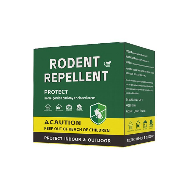 Cross-border Amazon indoor rodent repellent pack plant essential oil sackets rodent repellent car anti-rodent agent avoidance pack in stock