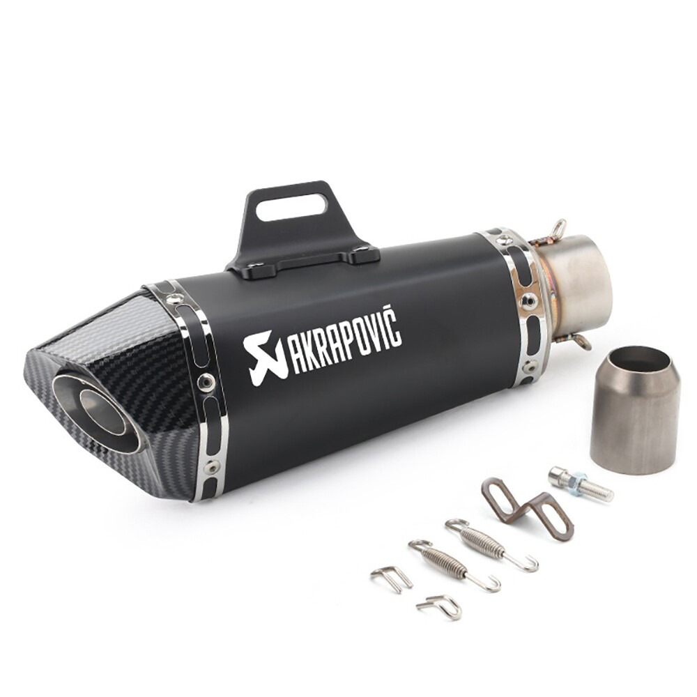 Suitable for Honda Little Monkey Stainless Steel Exhaust Pipe Modification, Front Section Scorpion Silencer, Small Inclined Exhaust Pipe, Stainless Steel