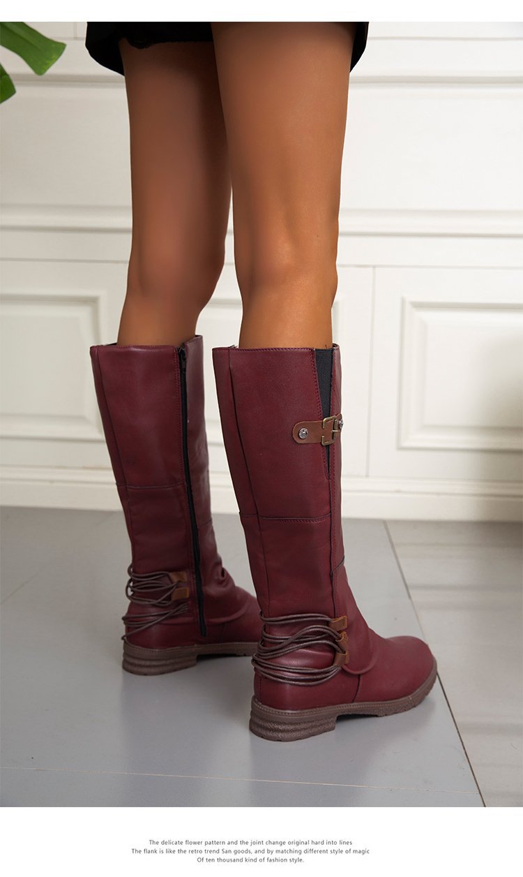 Fashion explosion outside wear fall and winter high boots_voghion.com
