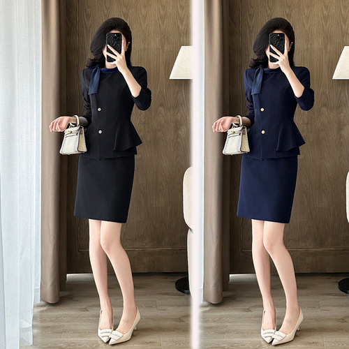 Korean new suit overalls professional temperament female professional temperament beautician high-end beauty salon 6657