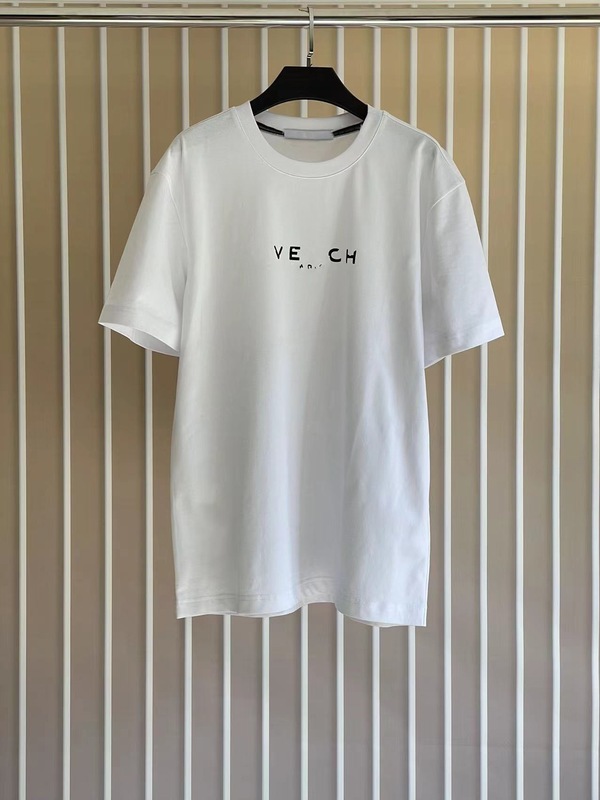 Dujiaバージョンスポット高品質GV新作デストラクションレター半袖TシャツOSルーズバージョン男女同型T|undefined