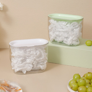 Kitchen wall-mounted disposable plastic wrap cover fresh-keeping bag storage box fresh-keeping wrap cover multi-functional wall-mounted