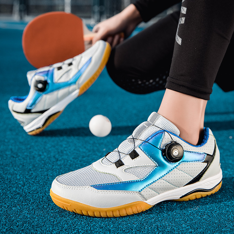 Cross-border supply autumn and winter new men's and women's big children's table tennis shoes sneaker couple badminton table tennis shoes