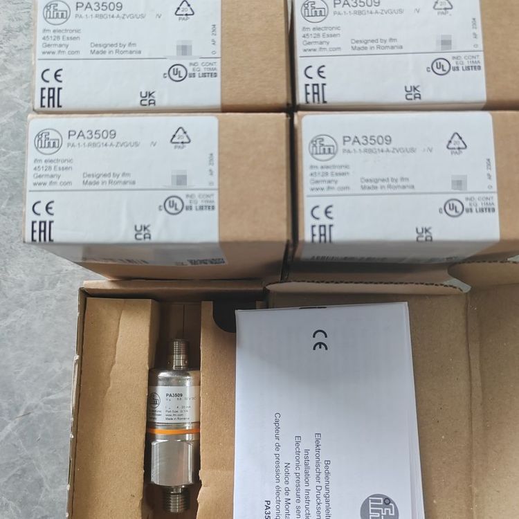 易于安装 可345度旋转 PN3570 德系真空压力传感器