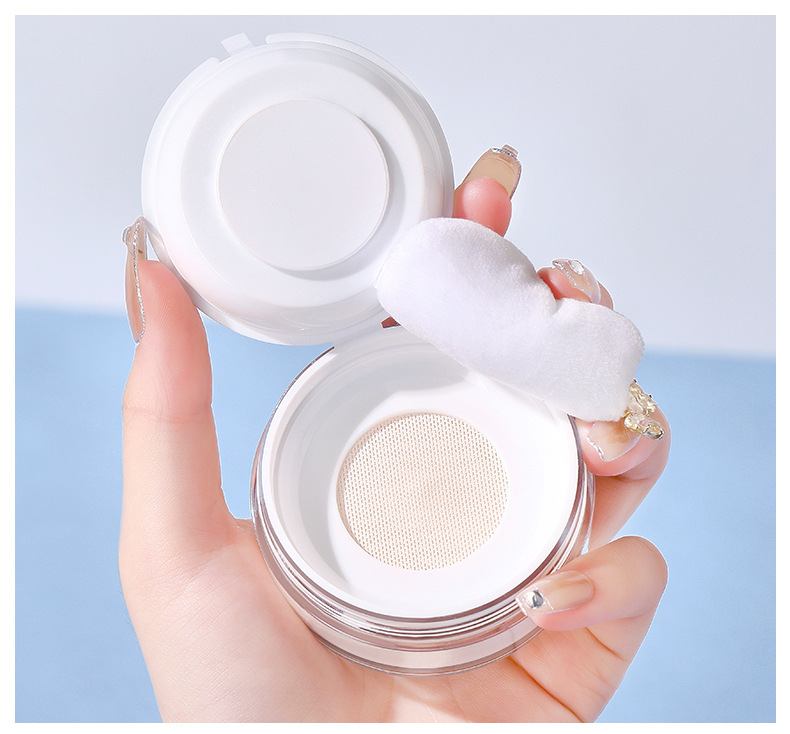 Mingxi Zhi Setting Powder, loose powder, oil-control setting powder, long-lasting makeup without smudging, waterproof setting powder, loose powder without powder sticking, cross-border undefined