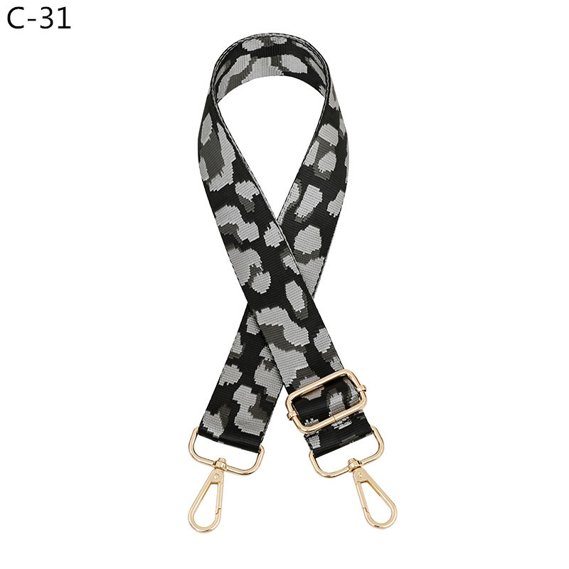 Leopard Pattern All Seasons Season All Seasons Polyester Leopard Bag Strap
