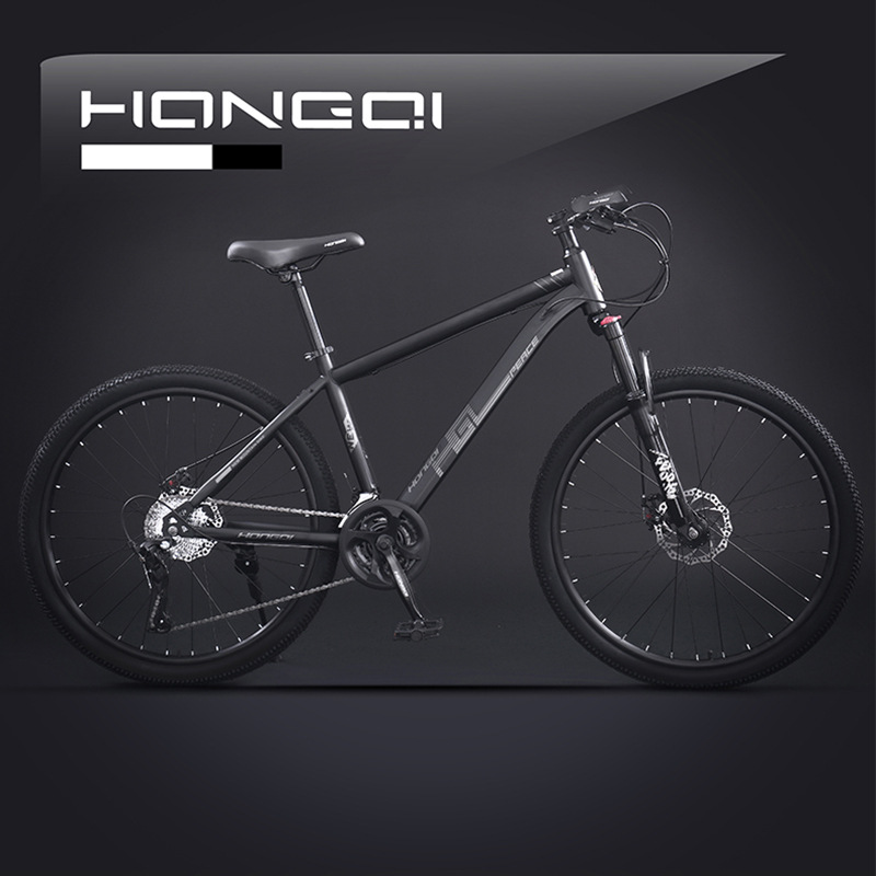 Tienda insignia oficial de la bandera roja aleación de aluminio bicicleta de montaña hombre adulto vehículo de carretera de velocidad variable de carretera juvenil exhibición