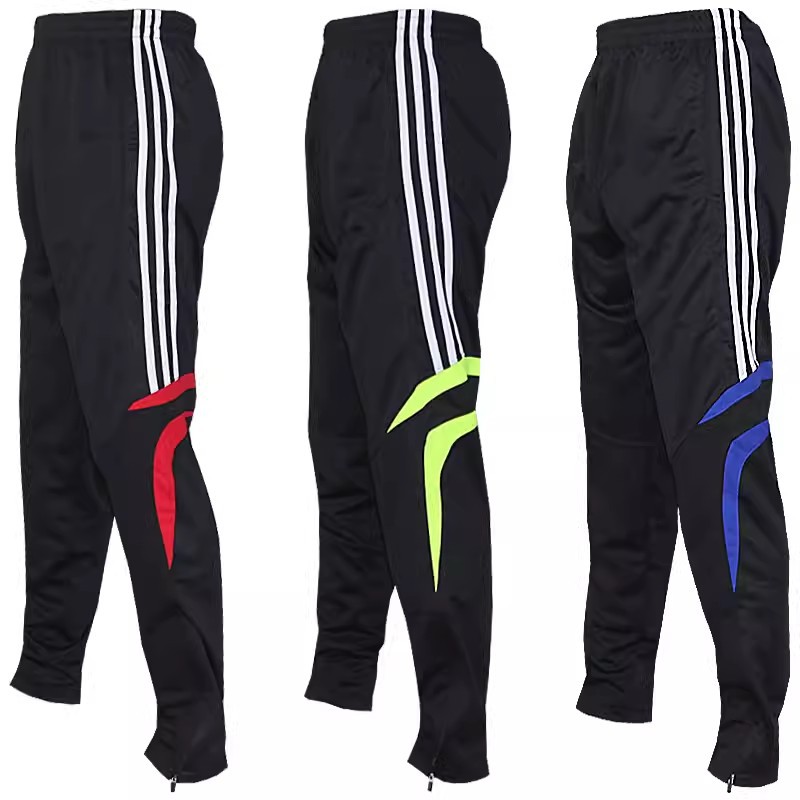 足球裤男运动裤收小腿裤小脚裤跑步健身骑行裤秋季薄款速干训练裤