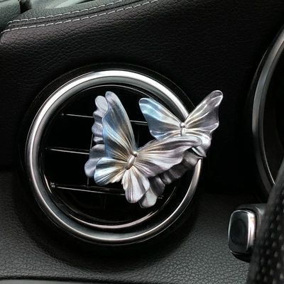 Perfume High-grade Fragrance Expansion Stone | Car Perfume Aromatherapy - quicksand-golden-butterfly