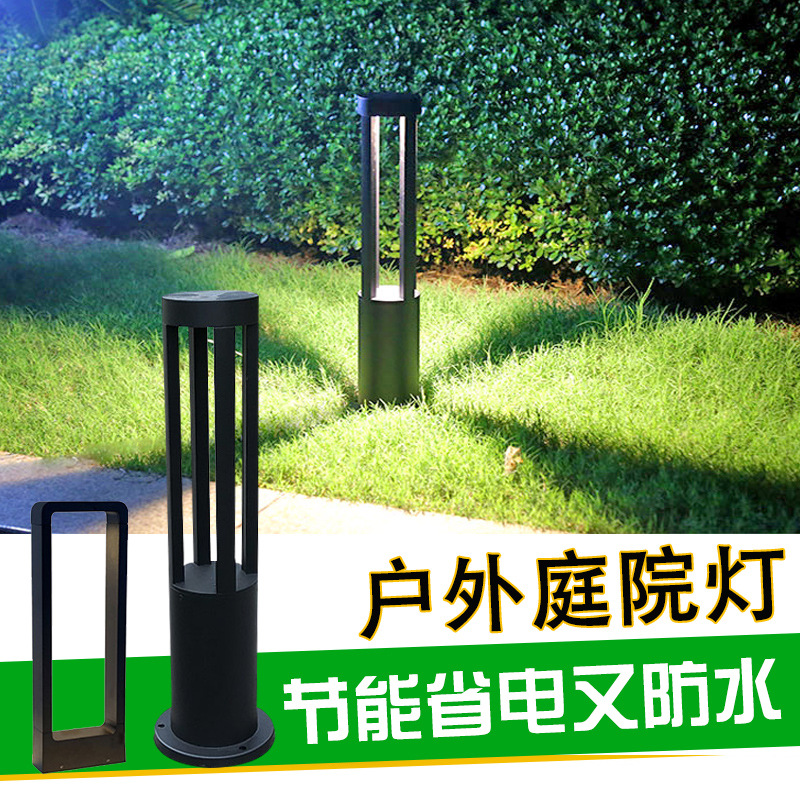 led Lawn circular outdoors waterproof Lawn lights square Courtyard outdoor villa Garden Landscape lamp arch