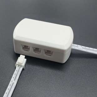Hy2.0 3-Pin Two-Color Junction Box Wardrobe Cabinet Led Light 6-Hole Rgb Cabinet Light 6-Hole Junction Box One to Six