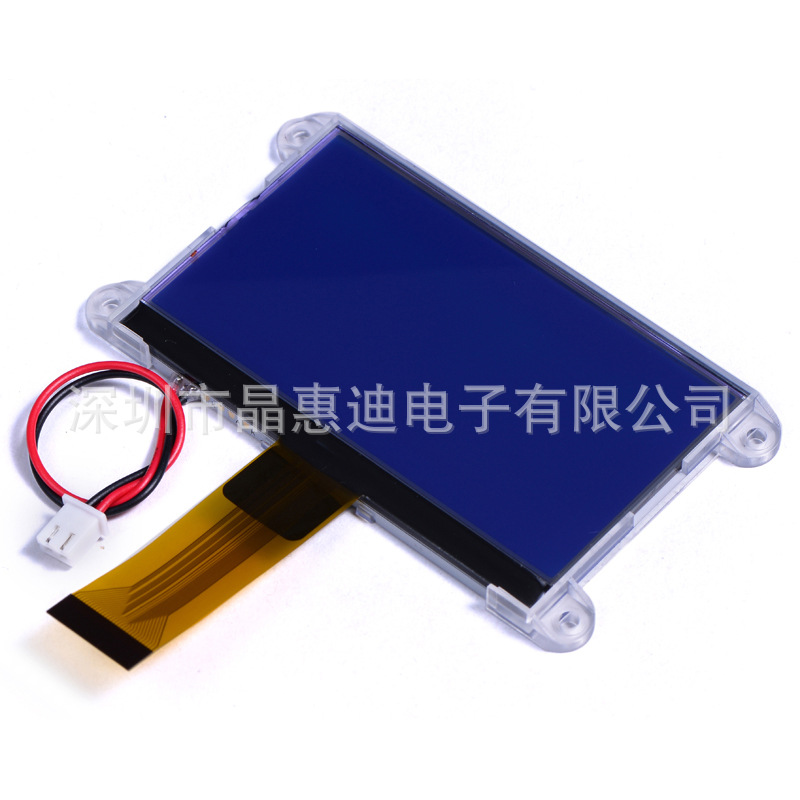 LCD/Һ��ģ��/12864/3.2Ӣ��/ST7565/JHD12864-G36IBFWD-B/��Ĥ