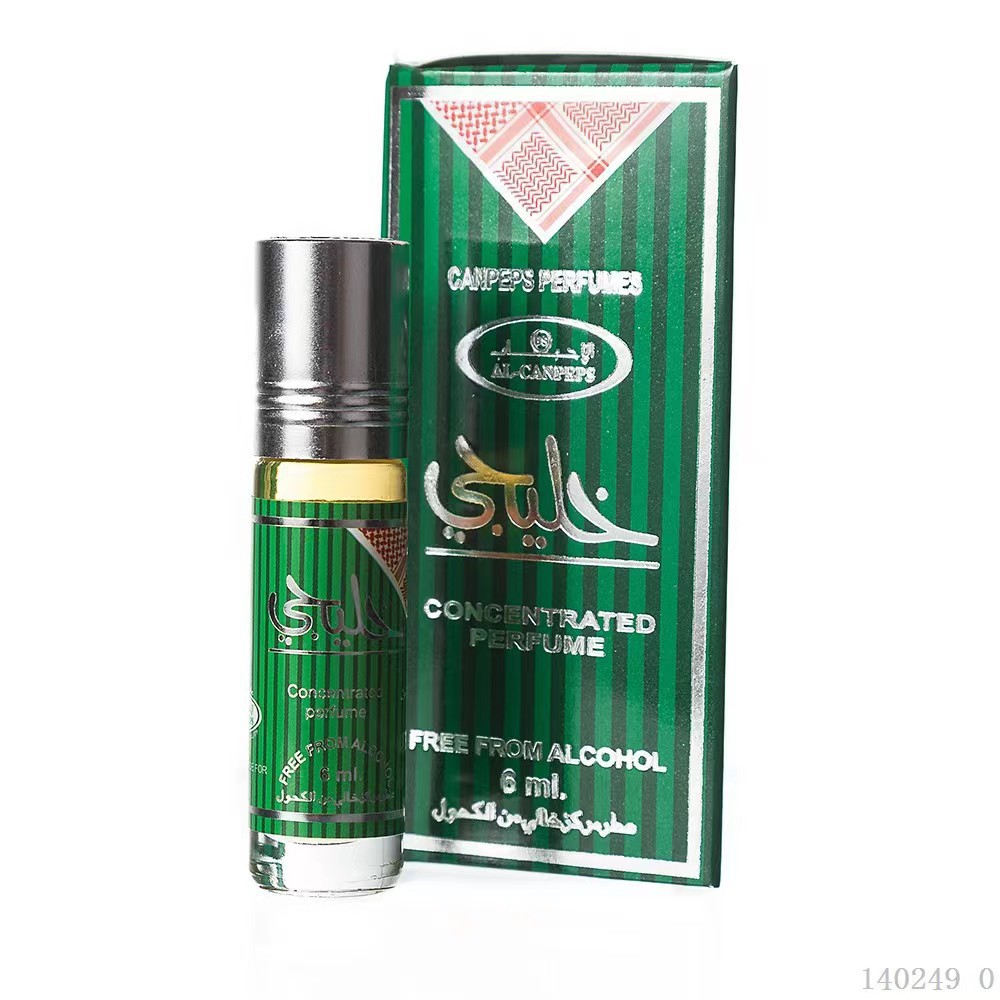 Muestras de perfume 6ml botellas de perfume de aceite esencial, paquete de caja de color aromático sin alcohol, aceite esencial de perfume TEMU