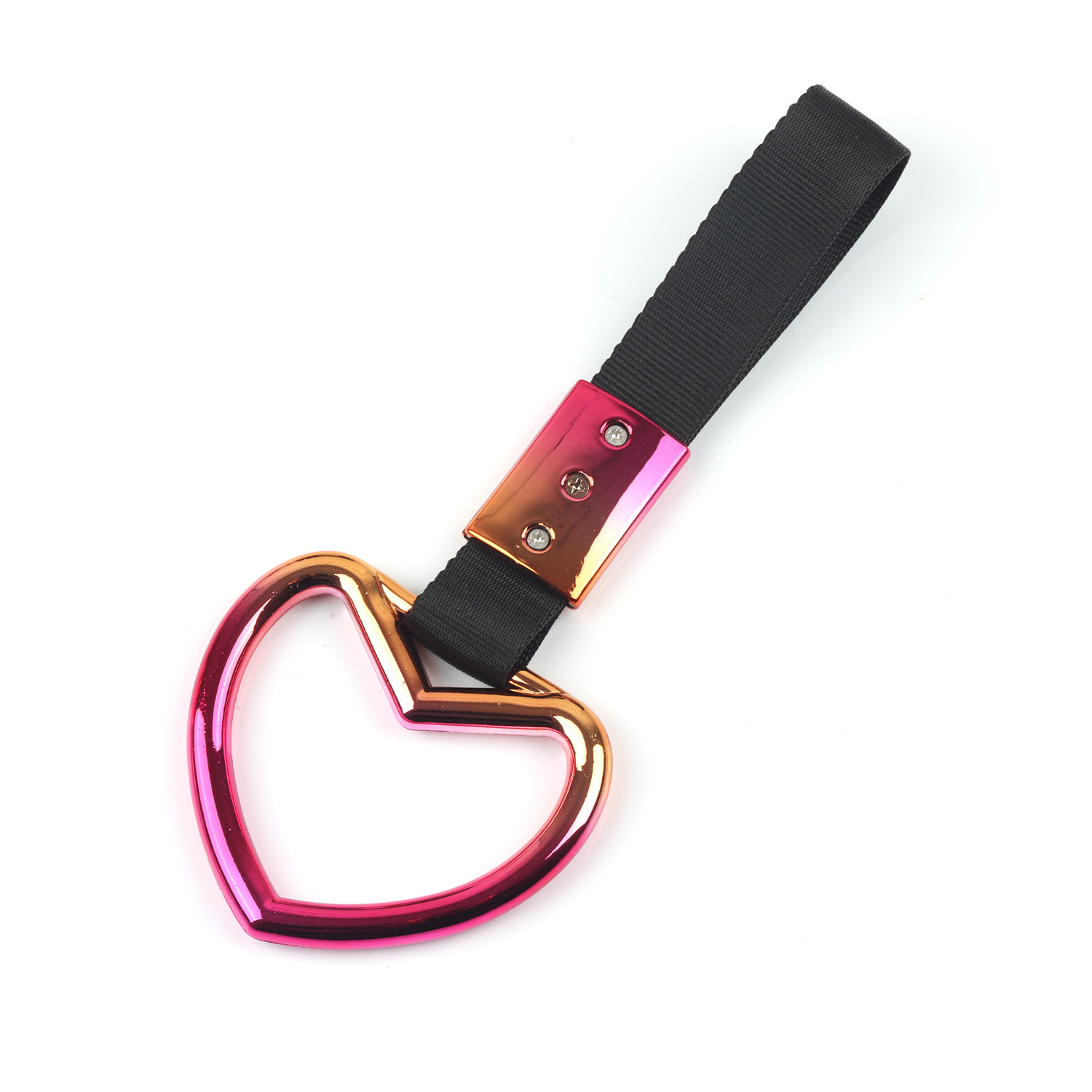 Car Handle Ring Devil Heart Colorful Warning Hanging Ring Colorful Handle Rear Bumper Warning