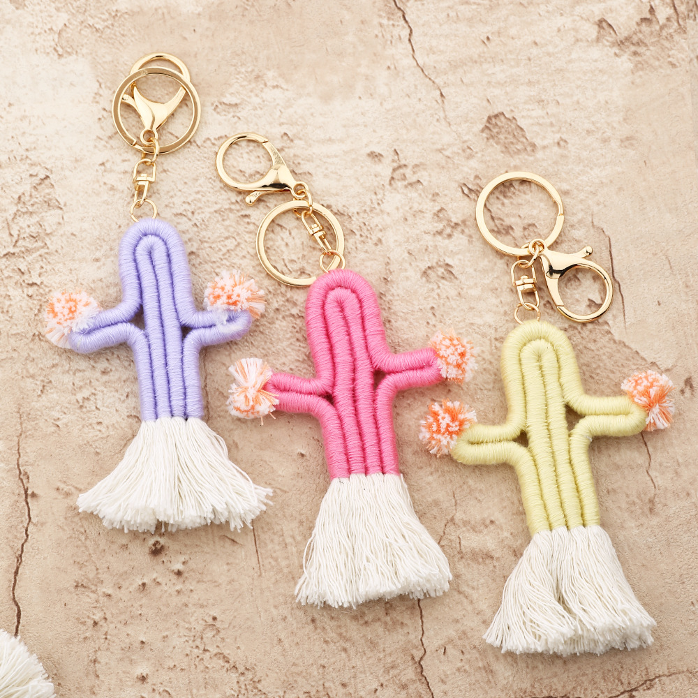 25g Weight Bag Pendant, Keychain Classification 1 Piece Quantity Daily Occasion Alloy Material Cactus Pattern Cute Style 1 Piece Cute Cactus Alloy Bag Pendant Keychain 5