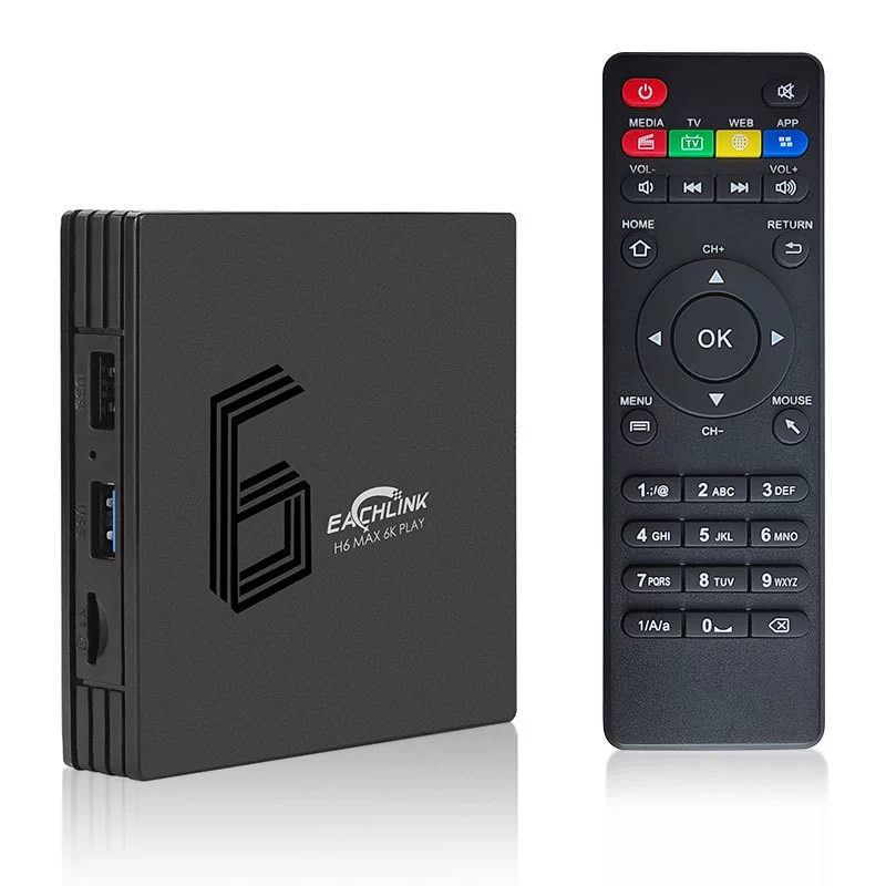 [Cross -border network set -top box customization] OEM/ODM Quanzhi H6 solution Android 7.0 4K high -definition tvbox
