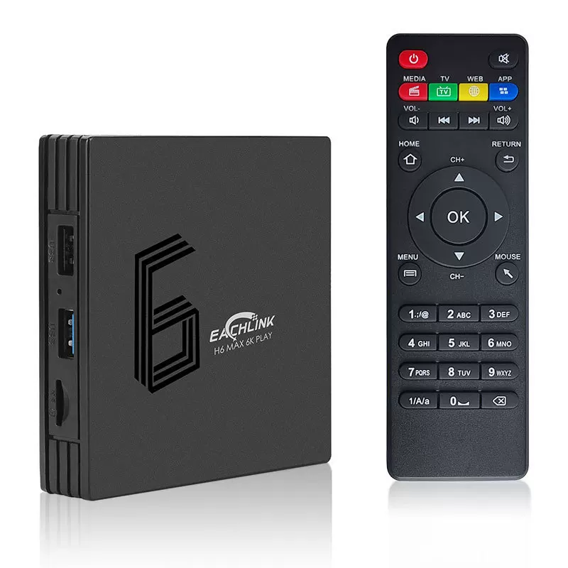 [Cross -border network set -top box customization] OEM/ODM Quanzhi H6 solution Android 7.0 4K high -definition tvbox