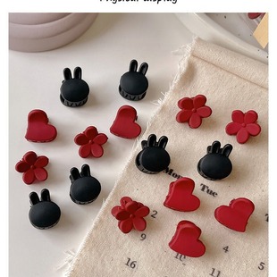Explosive Mini Flower Small Grab Clip Girl Rabbit Broken Hairpin Washing Bangs Clip Headwear Girl Baby Hair Grab