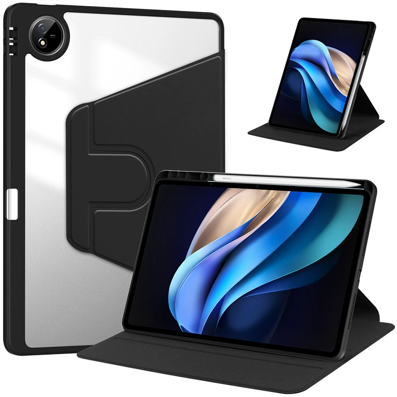 Совместимая с Vivo Pad3Pro 13-дюймовым вращающимся защитным чехлом 12.95 акриловый держатель подручки для ручки прозрачный