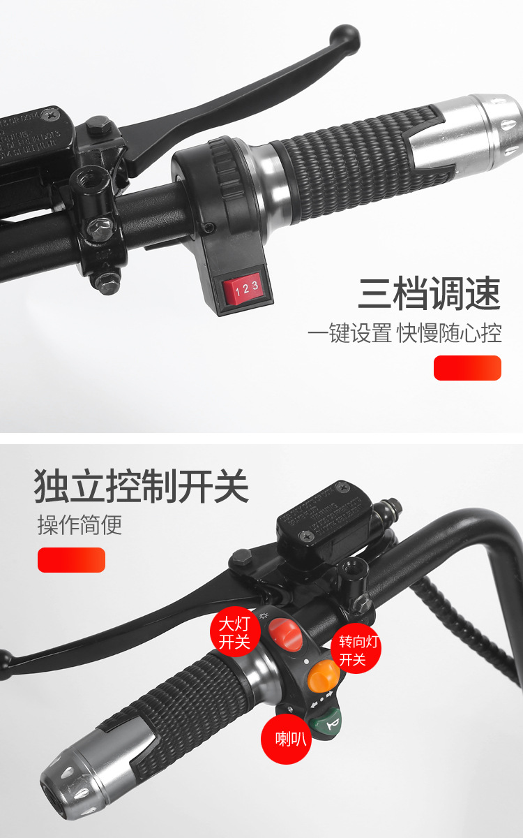 Eec Electric Scooter Detachable Electric Motorcycle X7Plus Adult Mobility Scooter Two-Wheeled Motorcycle Harley Electric Scooter