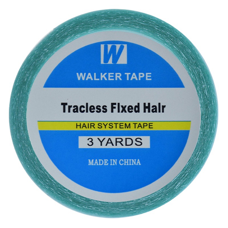 Cinta adhesiva para pelucas sin costuras, pegamento para extensiones de cabello de alta adherencia, cinta profesional de doble cara de PU, sin residuos, cinta de doble cara para extensiones de cabello