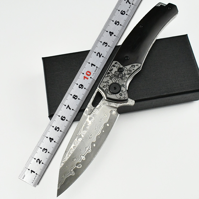 Manufacturer directly supply high -quality Damascus folding knife…