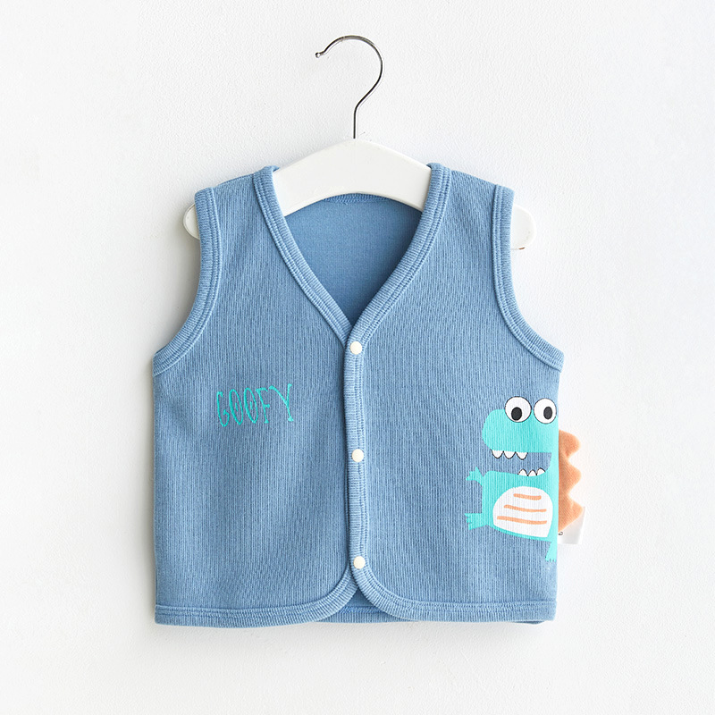 Chaleco para bebé para primavera y otoño, cárdigan de exterior, chaqueta sin mangas para niños pequeños, niños y niñas de un año, chaleco para bebé.