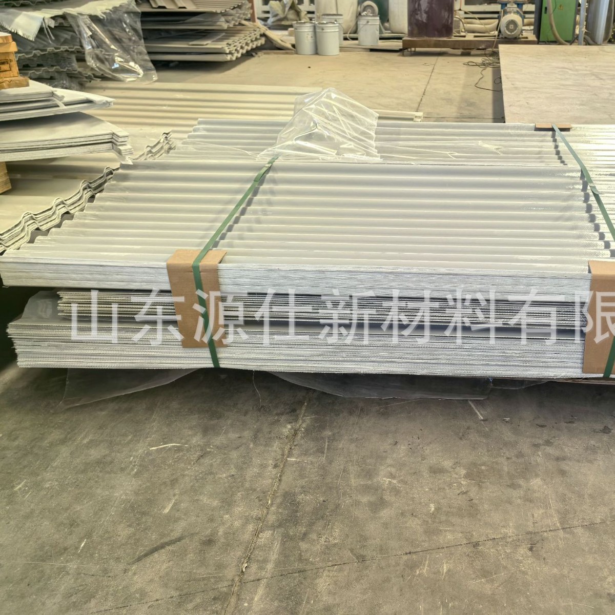 耐腐蚀冷却塔玻璃钢挡水板高强防腐FRP冷却塔围板玻璃钢壁板