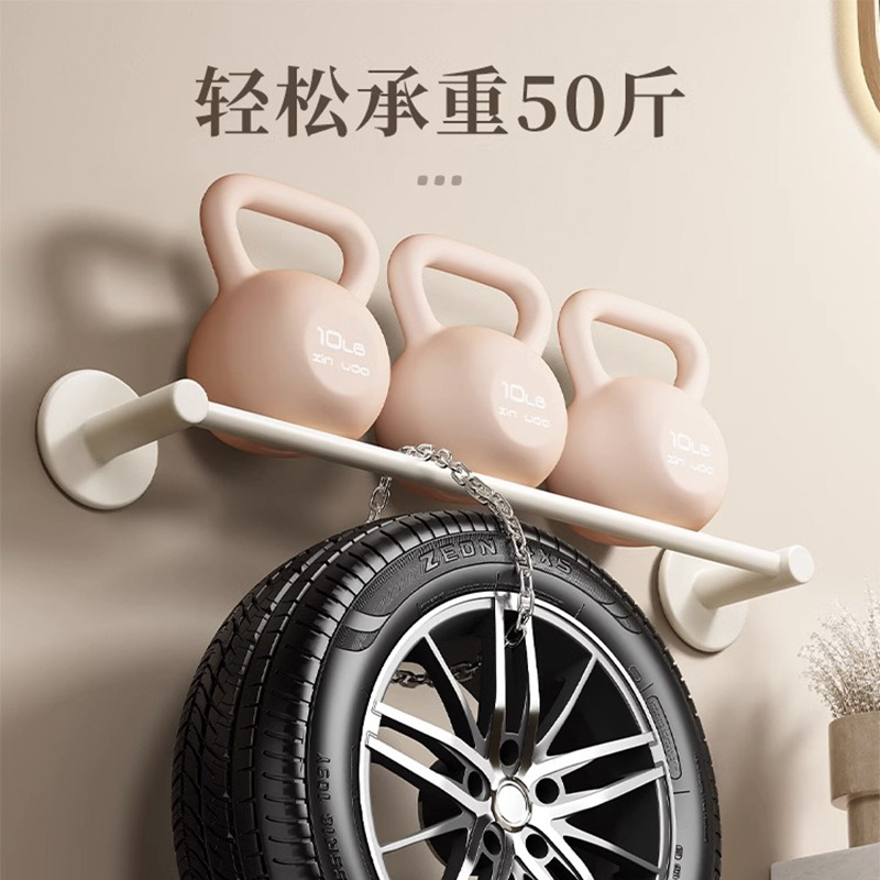 Barra de toalla individual barra de baño libre de ponche blanco barra horizontal toalla de baño espacio toallero de aluminio