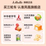 2025新型凤凰电动三轮车家用小型带棚女士接送孩子老年代步电瓶车