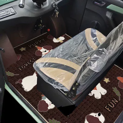 Universal Foot Pad — Vehicles, Universal Wear-Resistant and Dirt-Resistant Thickened - forest-puppy-100140cm-cut-the-whole-piece-by-yourself
