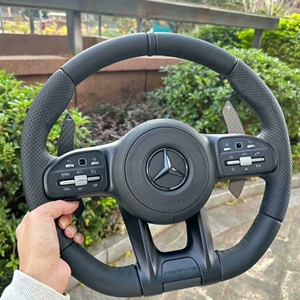 Used for Mercedes-Benz E-Class E200 E300 E320 E260 E350 E43 E63, matte finish steering wheel modification
