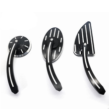 跨境电商CNC改装摩托车电动车通用后视镜哈雷反光镜铝合金倒车镜