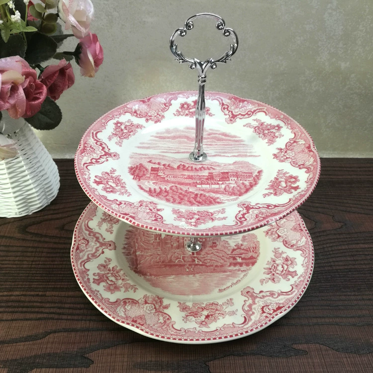 Последний заказ Wedgwood Red Castle серии модные западные блюда европейские тарелки для супа тарелки чаши и блюдца