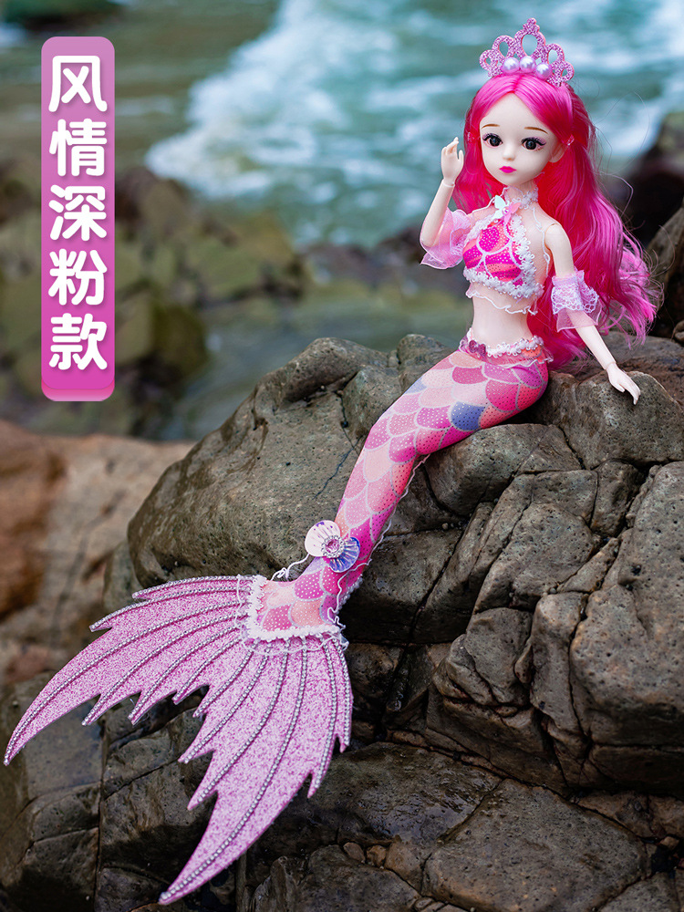 Wind and deep pink style