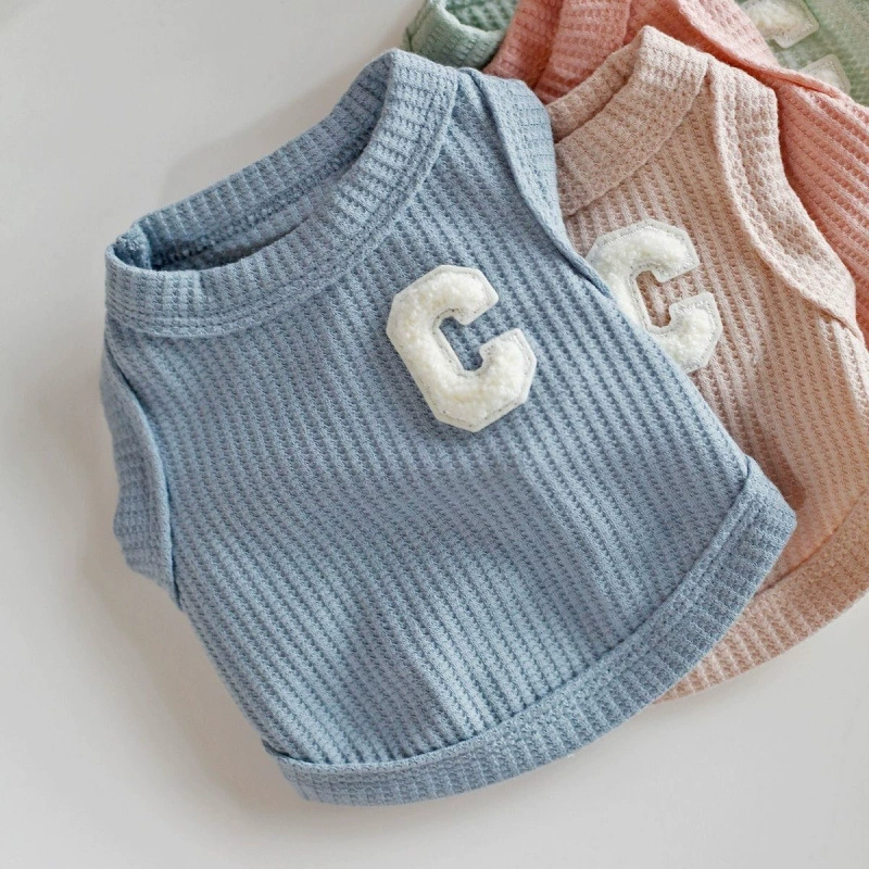 Домашние собаки Кошачий жилет дышащий весной и летом