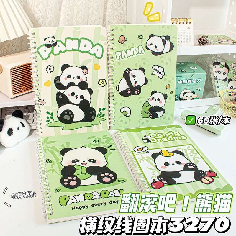 Cuaderno de bobina de dibujos animados A5 Cuaderno de dibujos animados