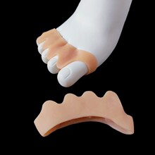 硅胶脚趾分离器五趾分开重叠脚趾理夹脚护指器