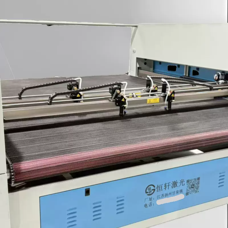 2020普切双轨四头激光切割切割机 专切毛绒玩具 服装