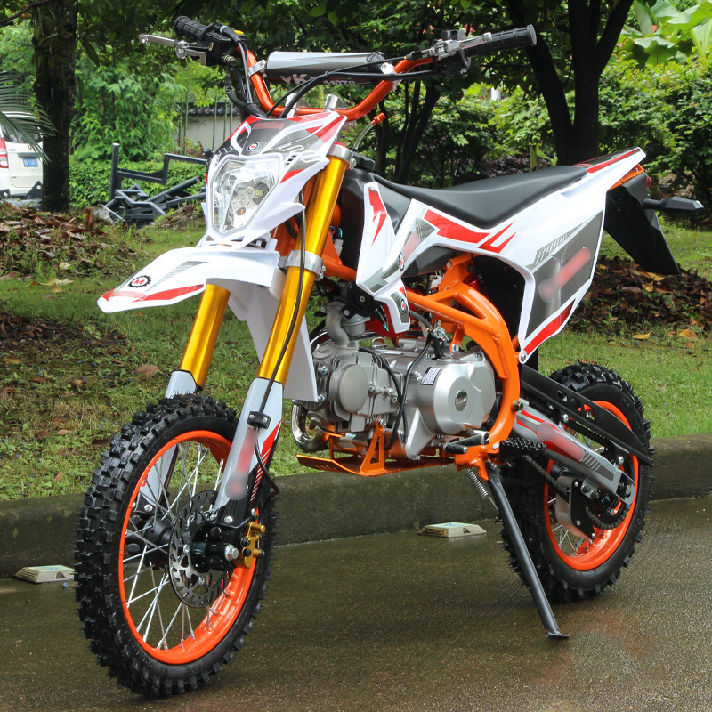 125Cc Off-Road Motorcycle Mountain Mid-High Race Pit Bike Two-Wheel Gasoline Adult Small Jump Track Racing