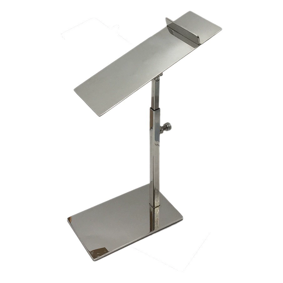 Стеллаж для обуви из нержавеющей стали, подставка для демонстрации туфель на высоком каблуке, стеллаж для обуви в обувном магазине, стеллаж для демонстрации обуви в магазине одежды