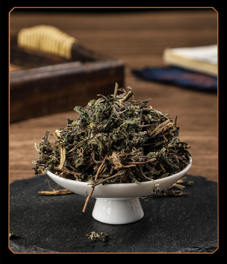 Dried Eclipta Herb Mo Han Lian 500g Whole Plant Traditional Chinese Herbal Tea Ingredient in use