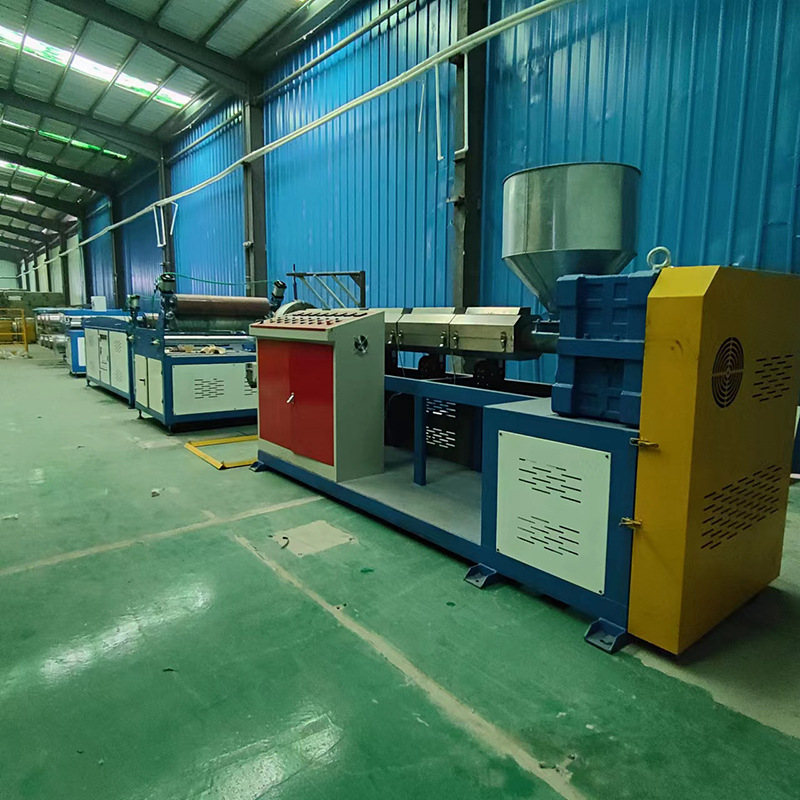 厂家生产水冷扁丝机单层撕裂膜机械设备捆扎绳开网拉丝机拔丝机