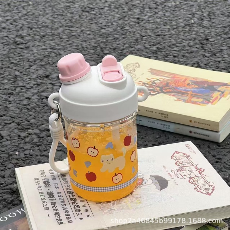 ケトル、高温耐性、食品グレード、ポータブルストローカップ、ウォーターカップ、女性用2025高価値子供用プラスチックカップ|undefined