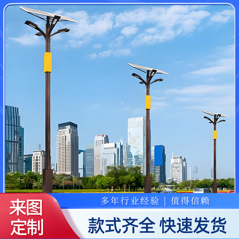 LED多头款市电路灯交通道路城市照明市政工程市电路灯杆设备超亮