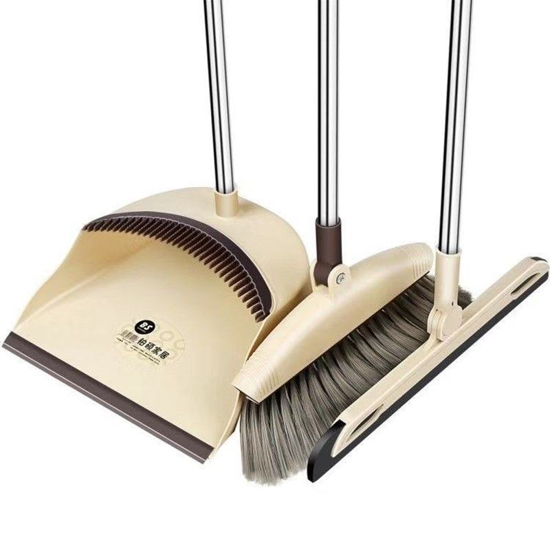 Combinación de escoba y escobilla de cabello blando, escoba mágica doméstica, escobilla de suelo, baño, escobilla de cabello para aumentar el grosor a Zhe Zhe